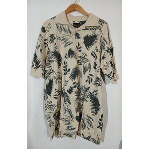 FALCON BAY Gold Label 2XL Beige Tropical Golf Polo Shirt